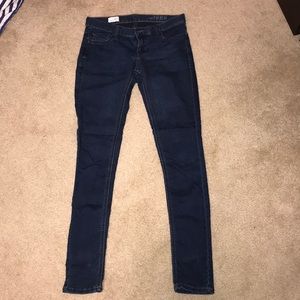 Gap, blue skinny jean
